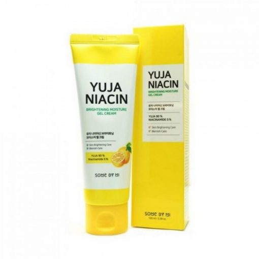 выравнивающий гель-крем с экстрактом юдзу some by mi yuja niacin brightening moisture gel cream