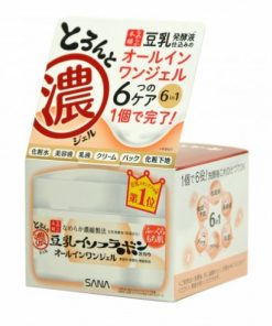 крем - гель увлажняющий с изофлавонами сои 6 в 1 sana soy milk gel cream