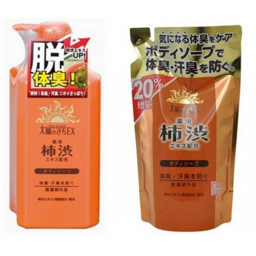 жидкое мыло для тела с экстрактом хурмы max taiyounosachi ex body soap