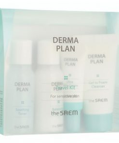 набор для лица для чувствительной кожи the saem derma plan travel kit