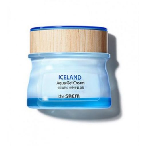 крем-гель для лица увлажняющий the saem iceland aqua gel cream