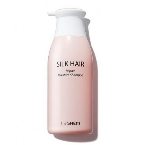 восстанавливающий увлажняющий шампунь для волос the saem silk hair repair moisture shampoo