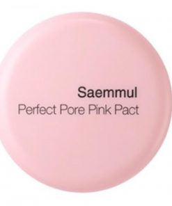 пудра компактная розовая the saem saemmul perfect pore pink pact