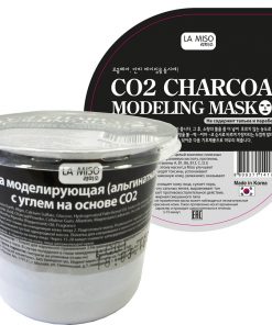 маска моделирующая с углем на основе о2 la miso co2 charcoal modeling mask