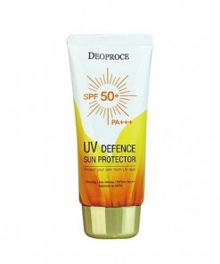 крем солнцезащитный для лица и тела deoproce uv defence sun protector spf50+ pa+++