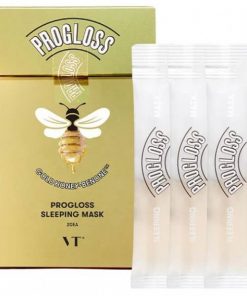 ночная маска с мёдом и золотом vt cosmetics progloss sleeping mask