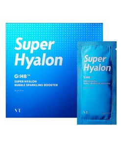 кислородная увлажняющая маска-пенка vt cosmetics super hyalon bubble sparkling booster