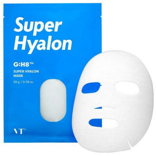 увлажняющая тканевая маска с гиалуроновой кислотой vt cosmetics super hyalon mask