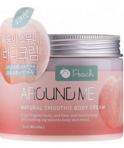 крем-смузи для тела с экстрактом персика welcos around me natural body smoothie crea