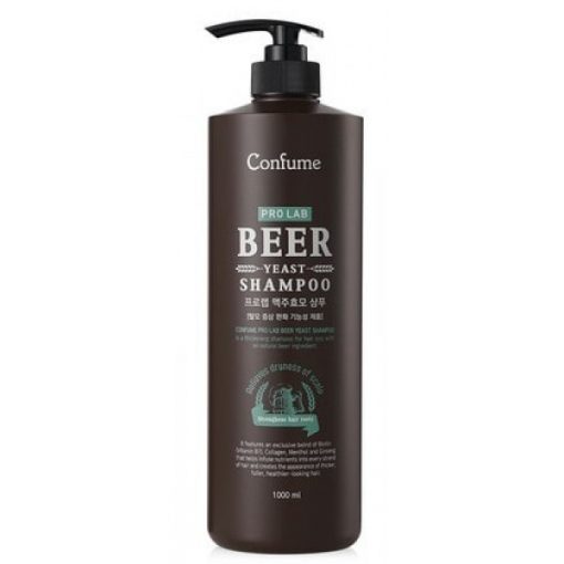шампунь против выпадения волос с пивными дрожжами welcos confume pro lab beer yeast shampoo