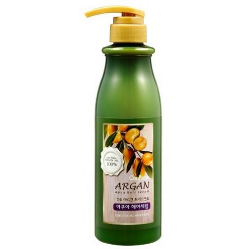 сыворотка для волос с аргановым маслом welcos confume argan treatment aqua hair serum